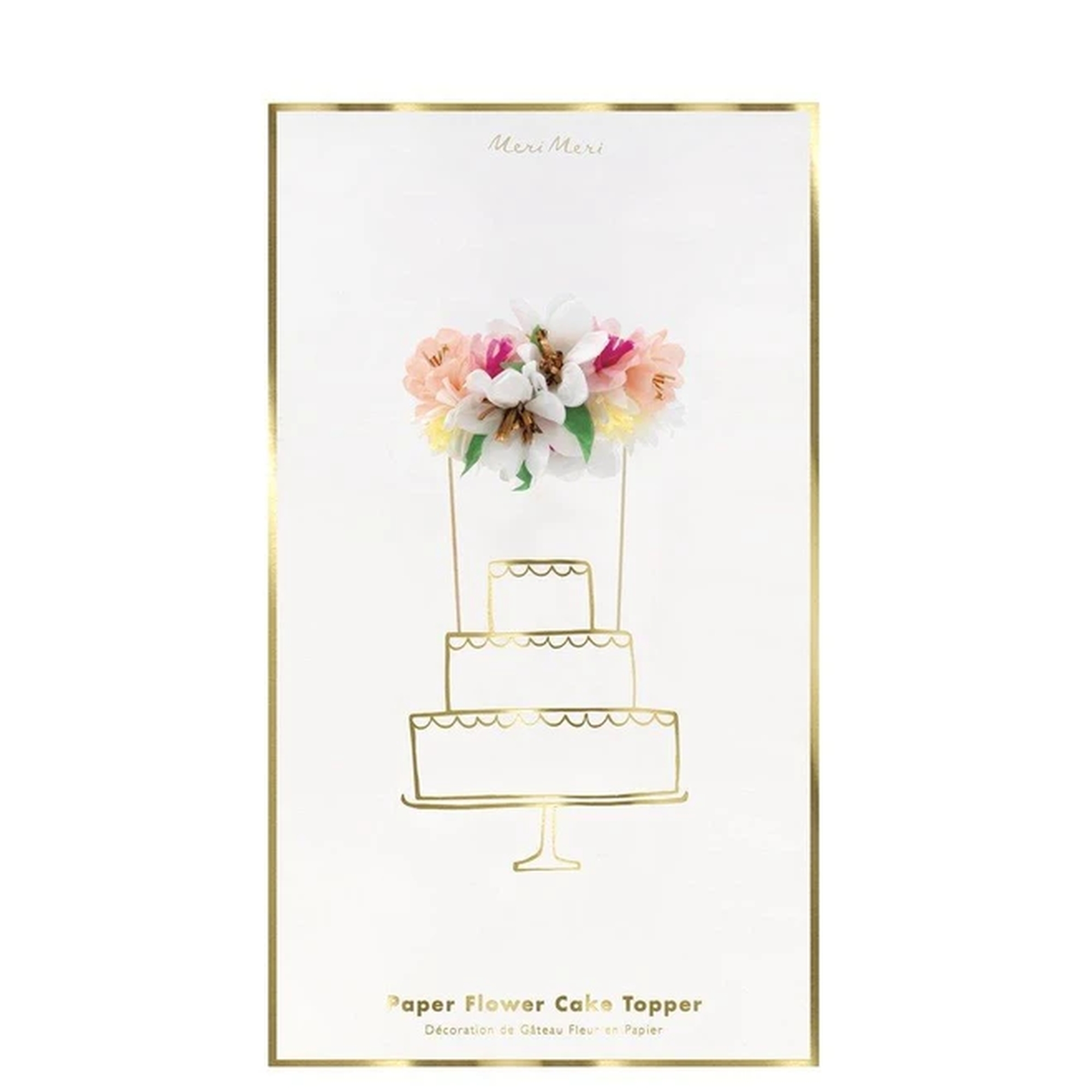 Meri Meri - Cake-Topper "Blumenkranz"