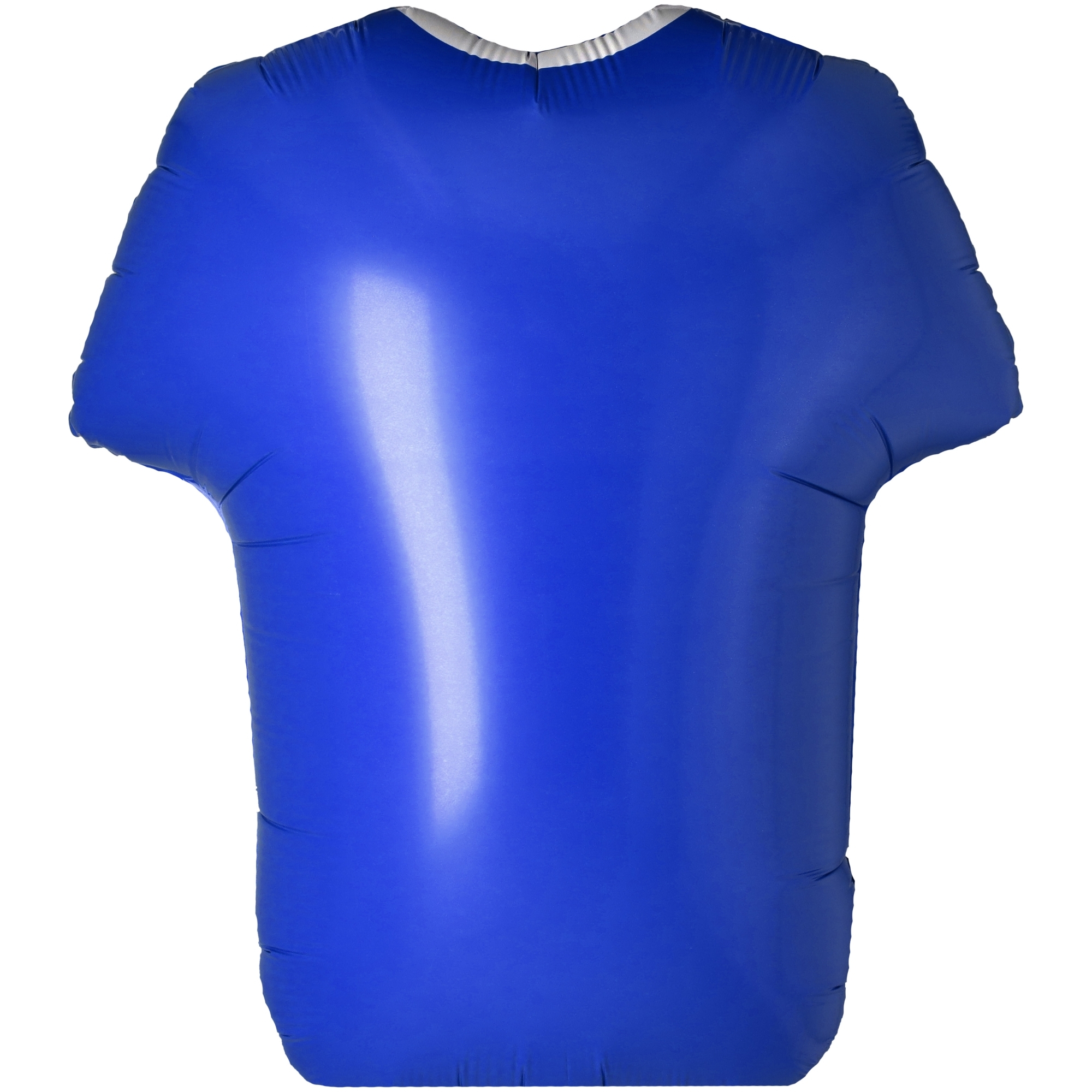 Folienballon Individuelles "Fußballtrikot" Blau, 60cm