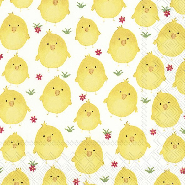 20 Servietten "Sweet Chicks"