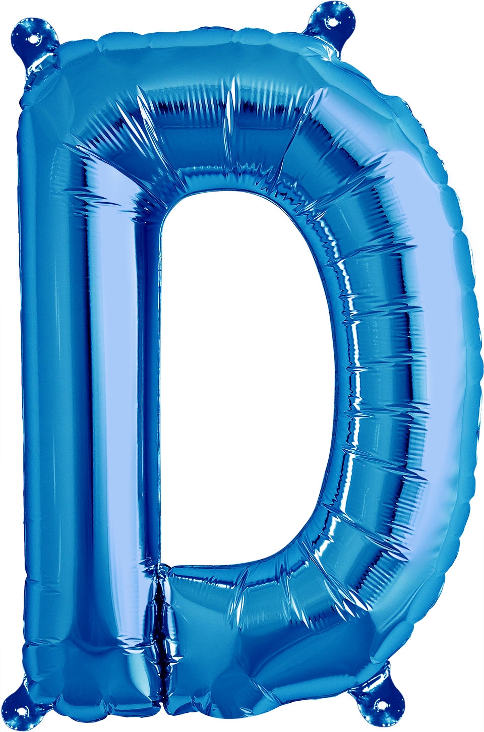 Luftballon Buchstabe D Blau 40cm