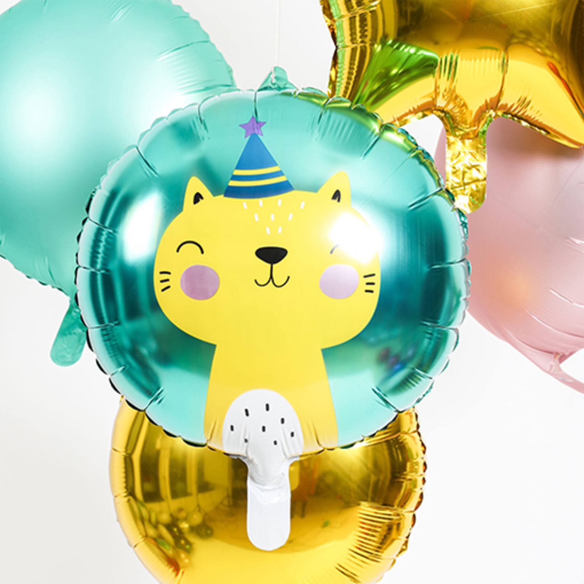 Folienballon "Party Katze" 45 cm