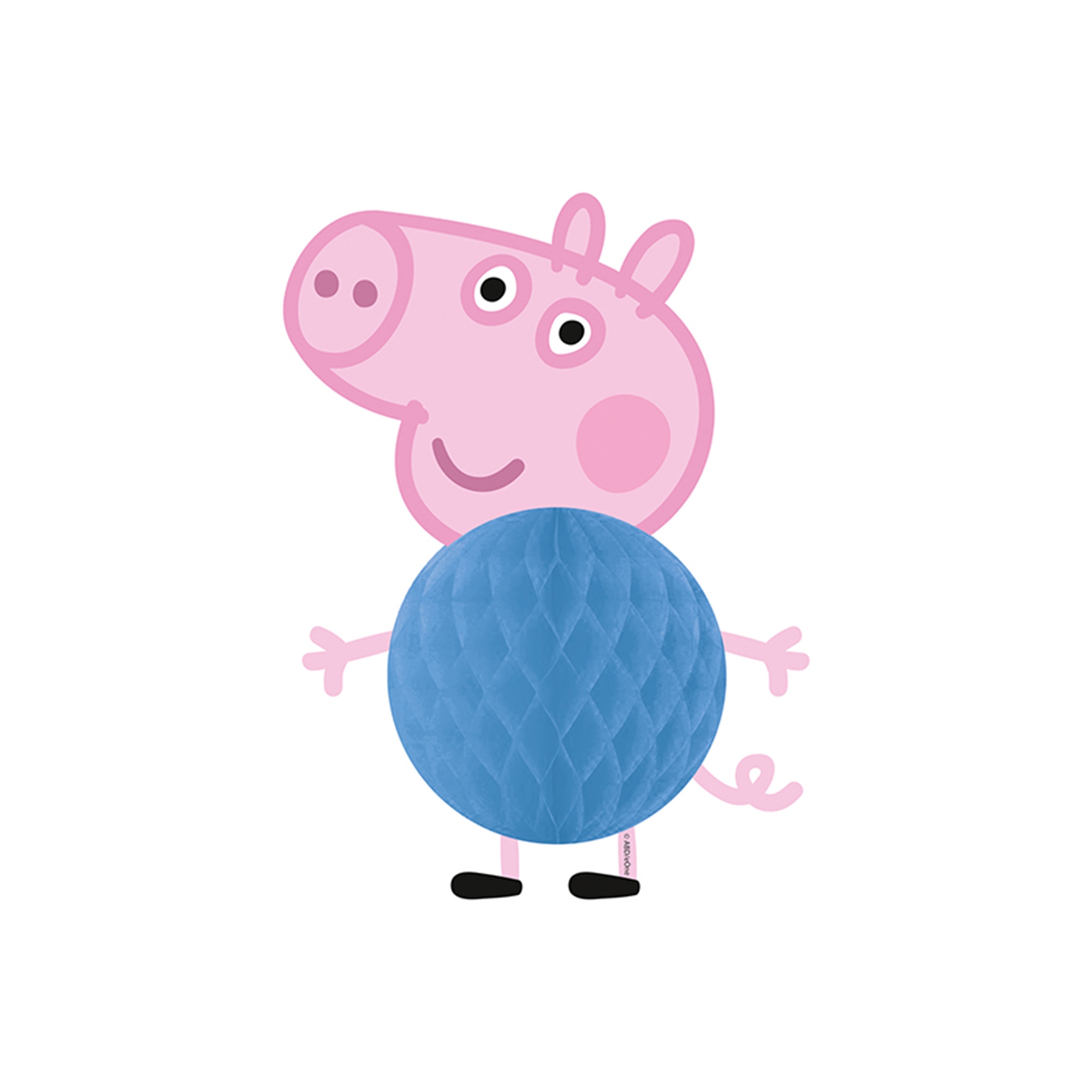 Wabenball-Figur "Peppa Pig Schorsch" 20 cm