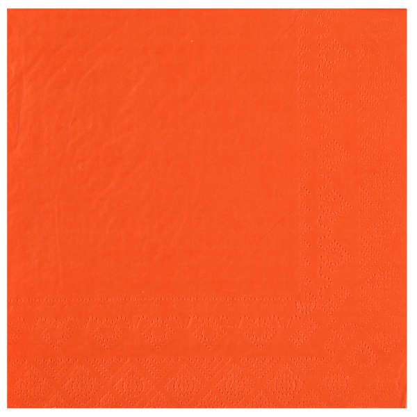 25 Servietten - Orange