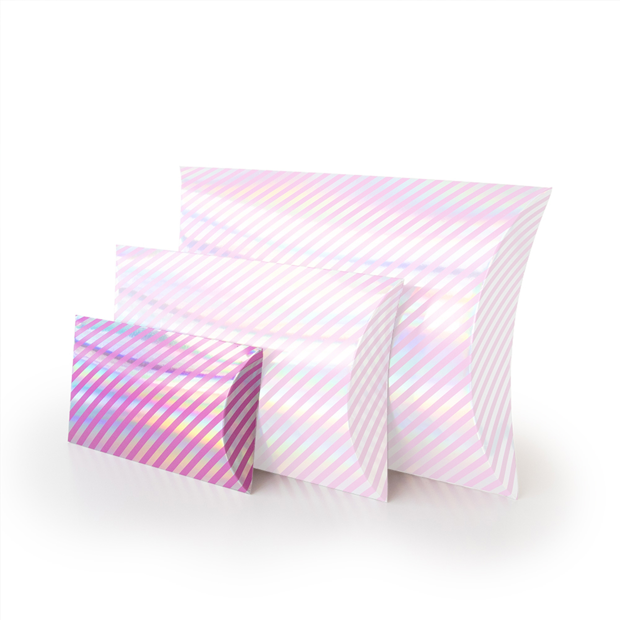 Geschenkschachtel S "Holographic Pink"