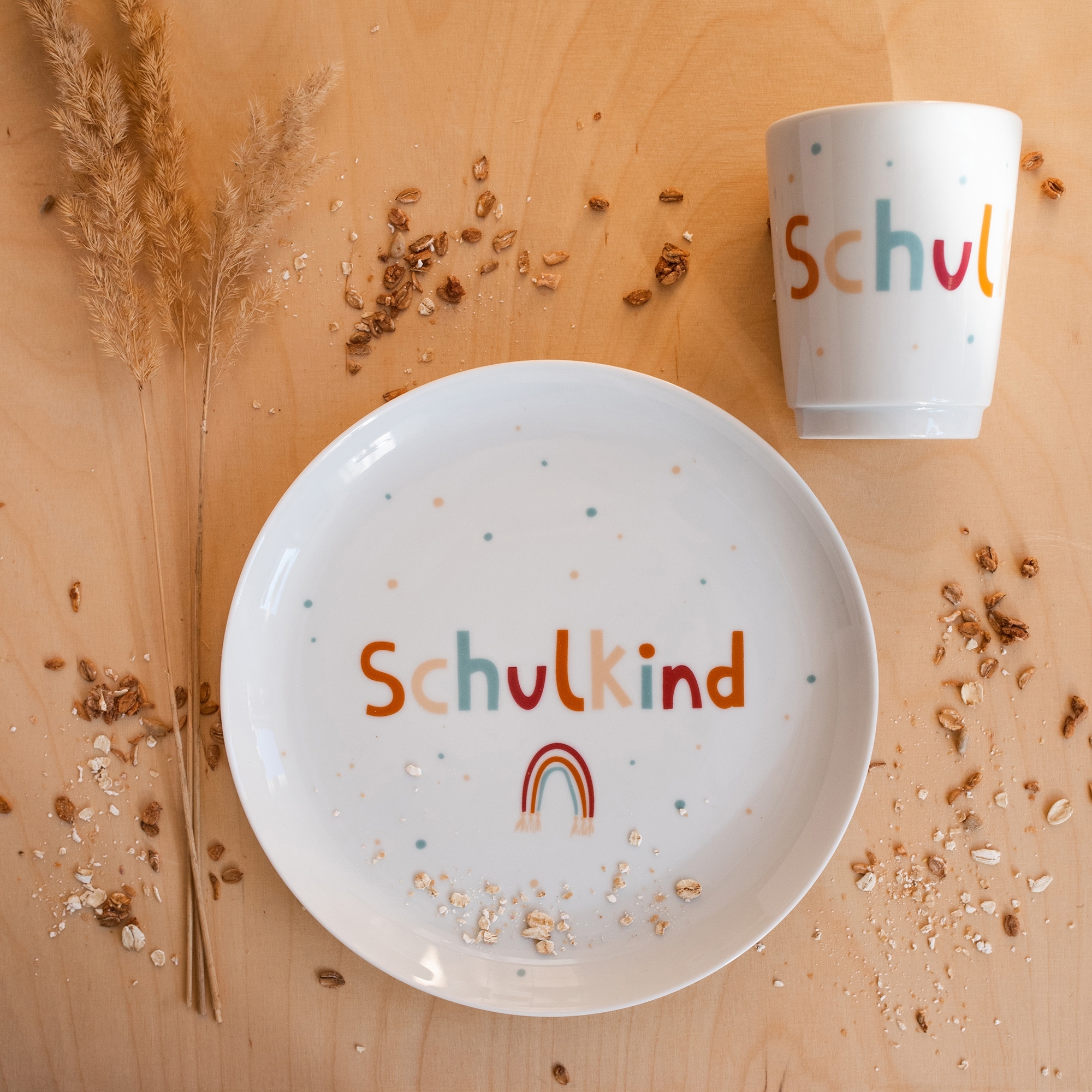 Einschulung - Porzellanbecher "Schulkind" Under the Sea