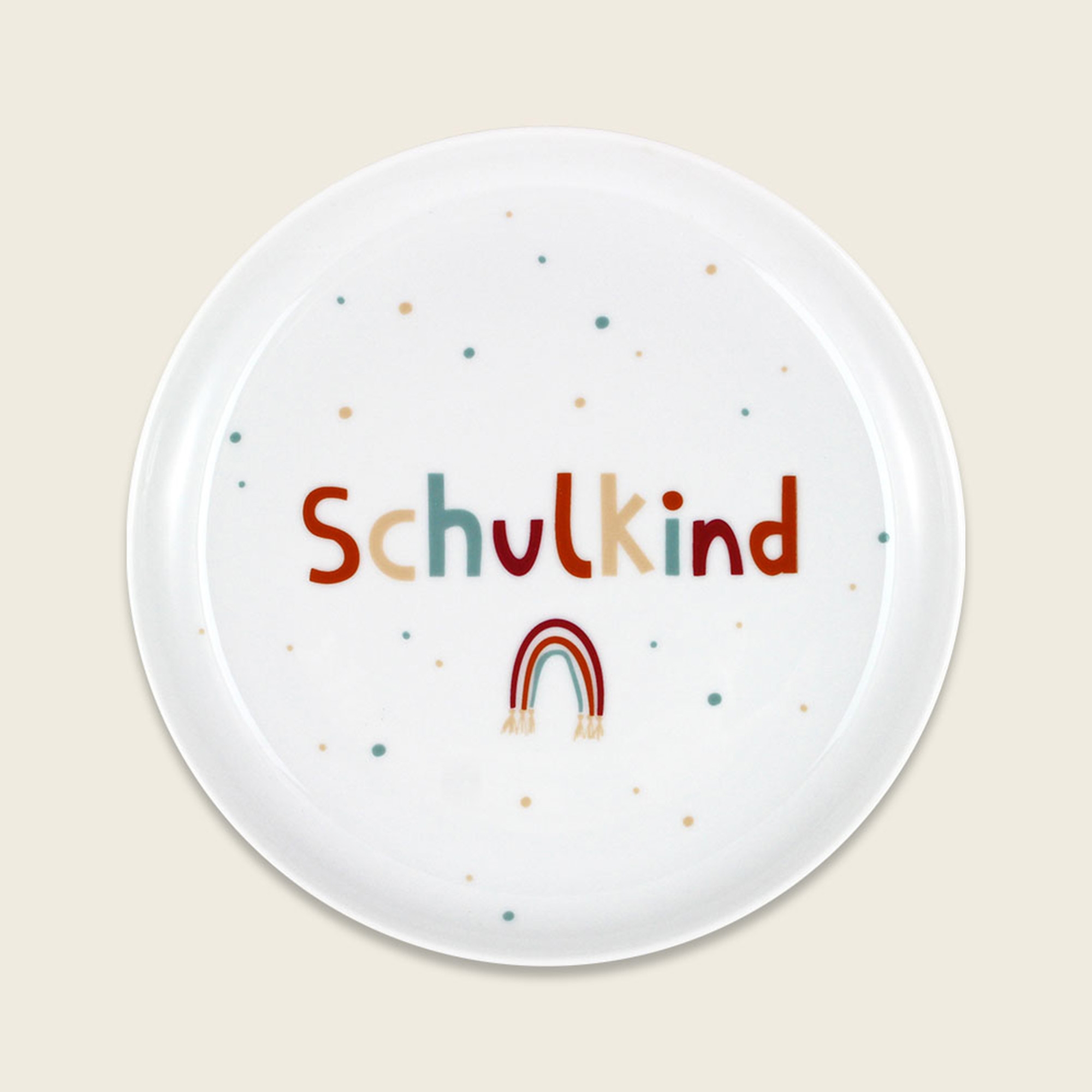 Einschulung - Porzellanteller "Schulkind" Under the Sea