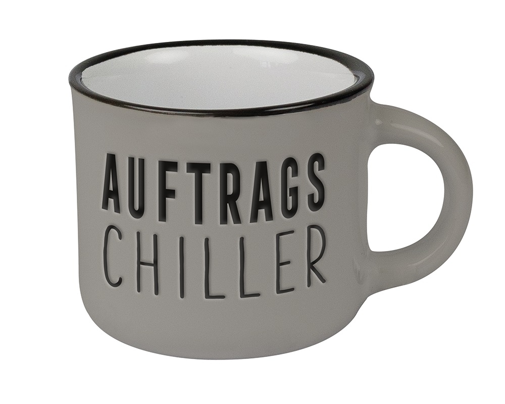 Espresso-Tasse Vintage "Auftragschiller"