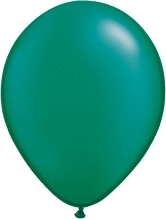 Qualatex Latexballon Pearl Emerald Green Ø 13cm