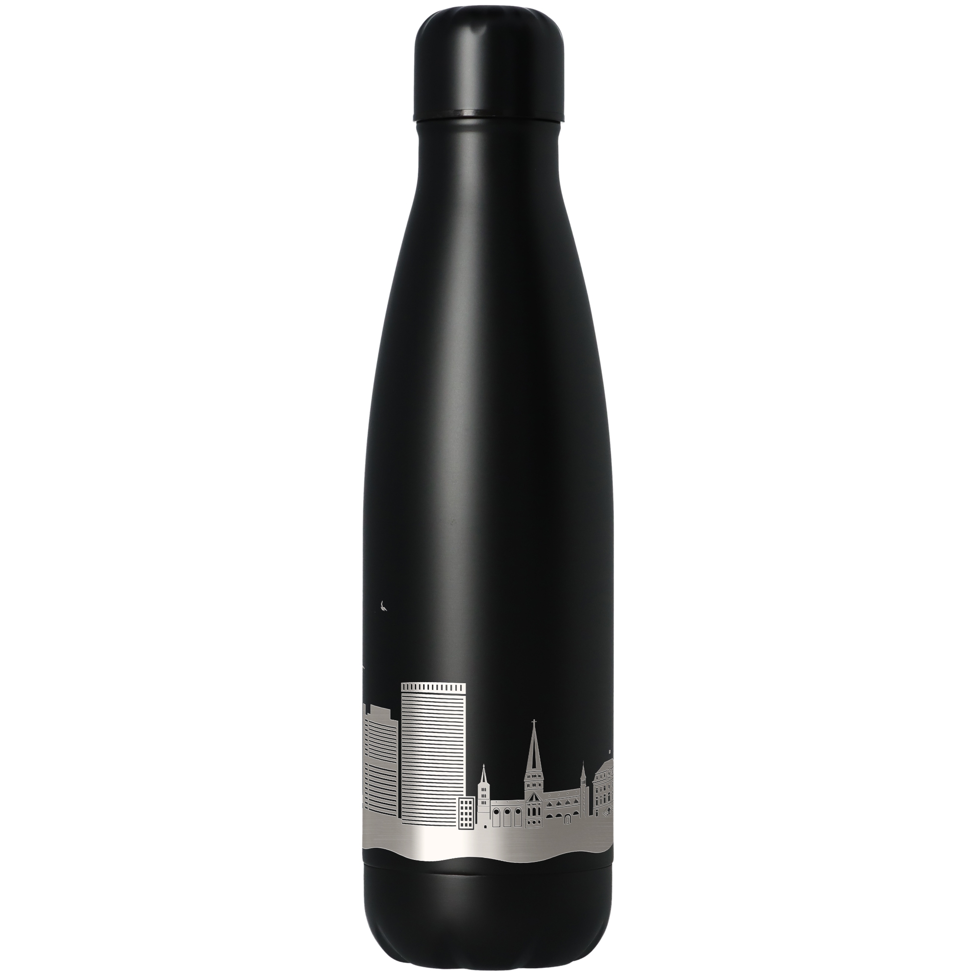 Trinkflasche Skyline Bonn Schwarz 500ml