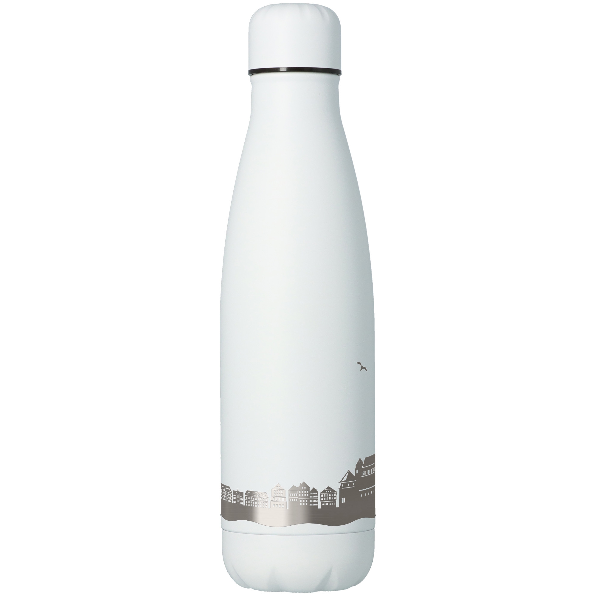 Trinkflasche Skyline Tübingen Weiß 500ml