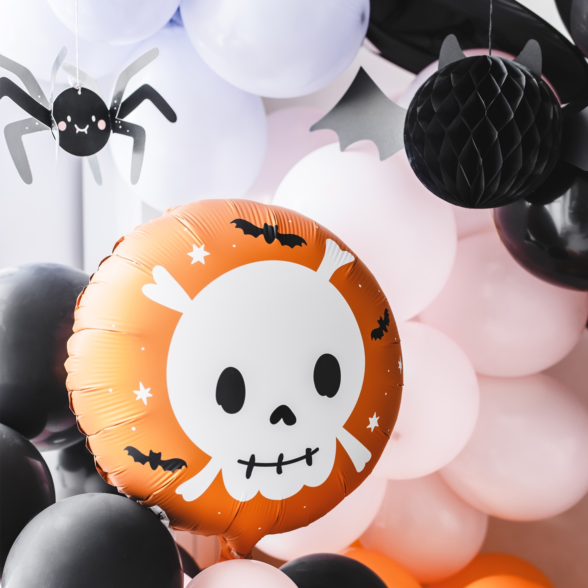 Folienballon Halloween "Totenkopf" 45cm