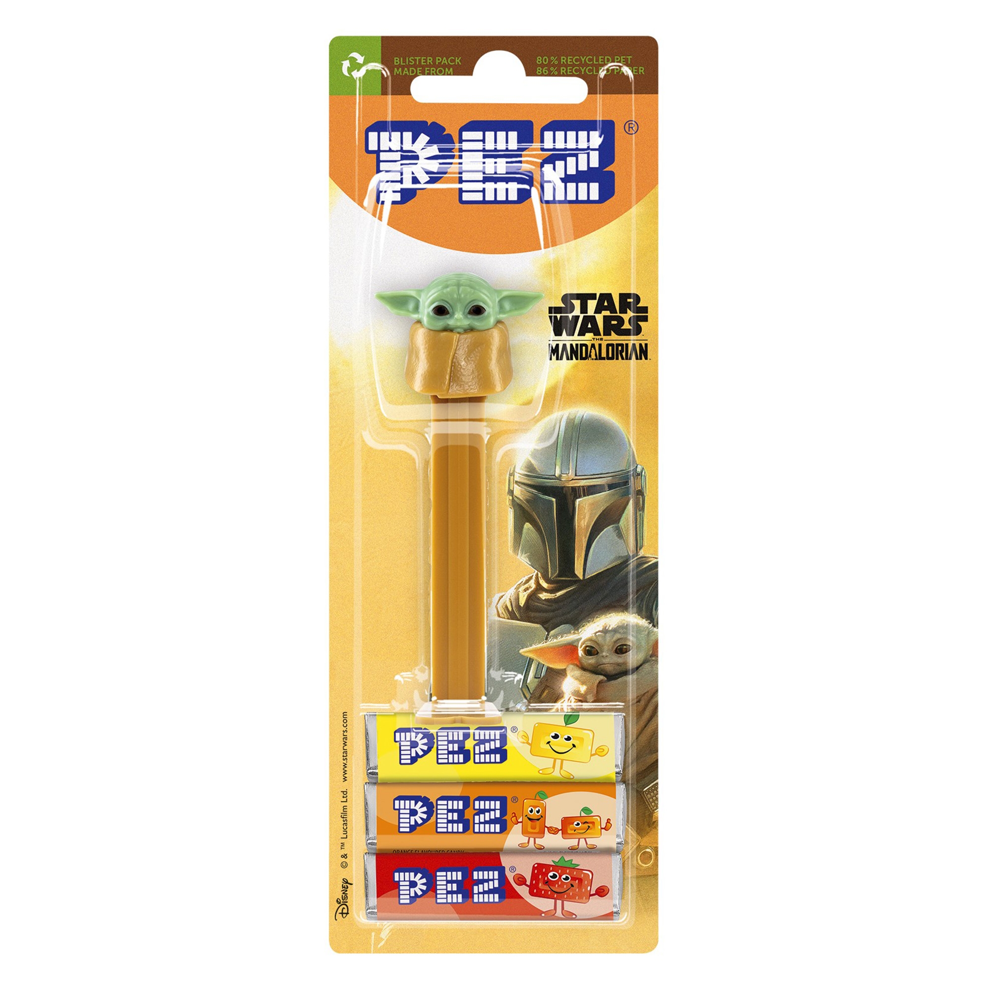 PEZ - Baby Yoda "Mandalorian" Spender & Bonbons