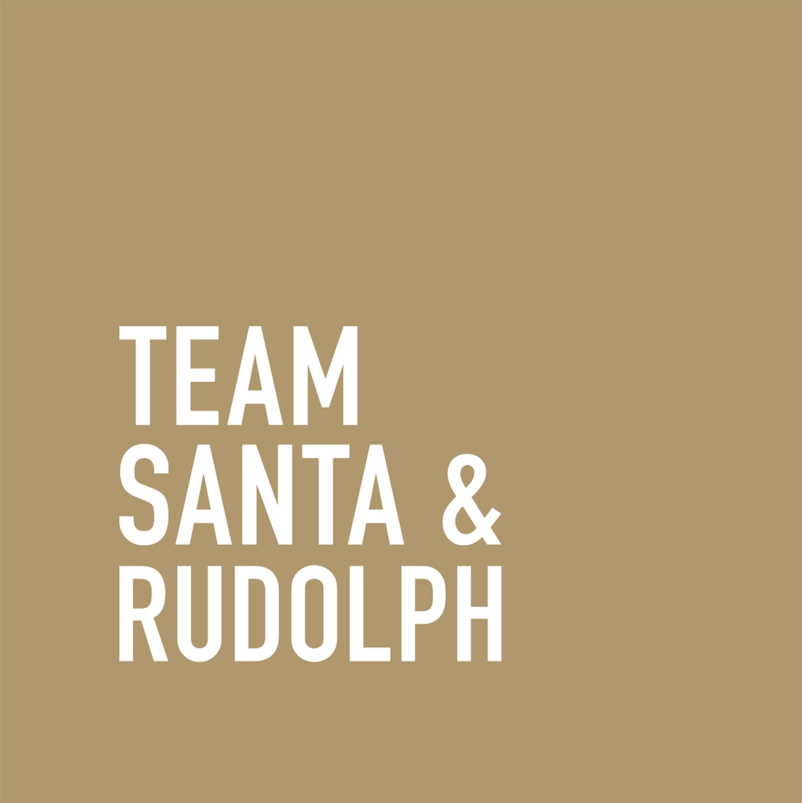 20 Weihnachtsservietten "Team Santa & Rudolph"