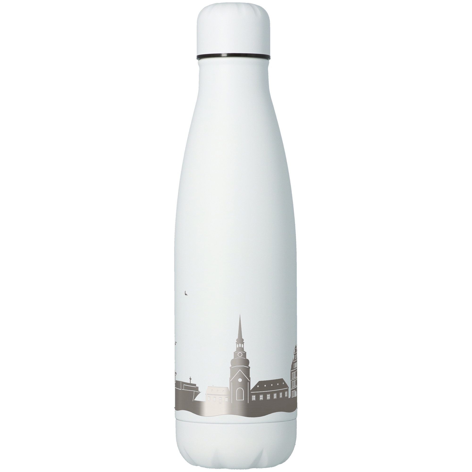 Trinkflasche Skyline Stade Weiß 500ml