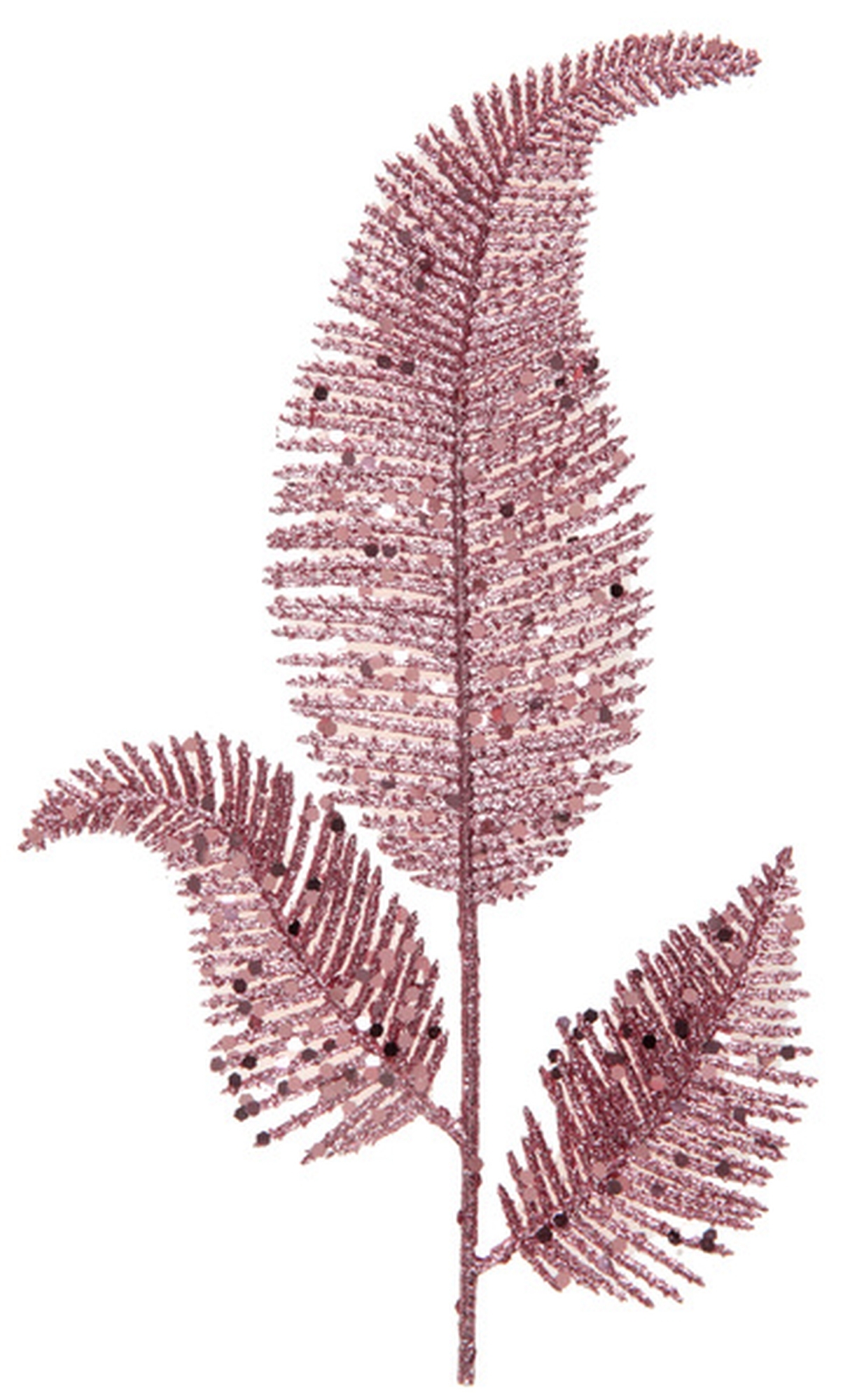 Roségold - gefächertes Palmenblatt