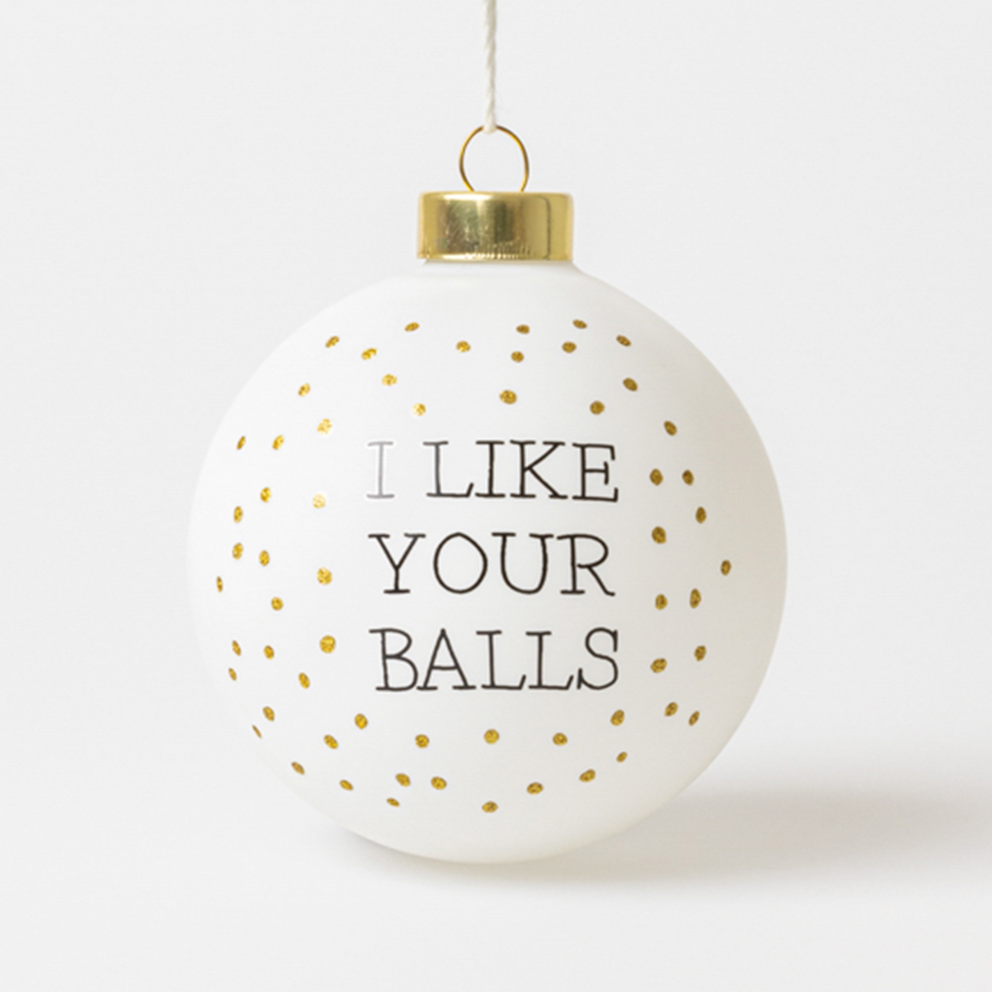 Räder Design - Lustige Kugel "I like your balls"