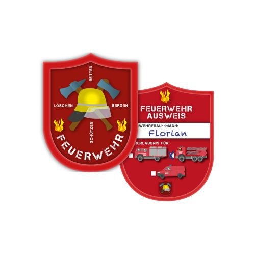 Feuerwehr - 6 Ausweise