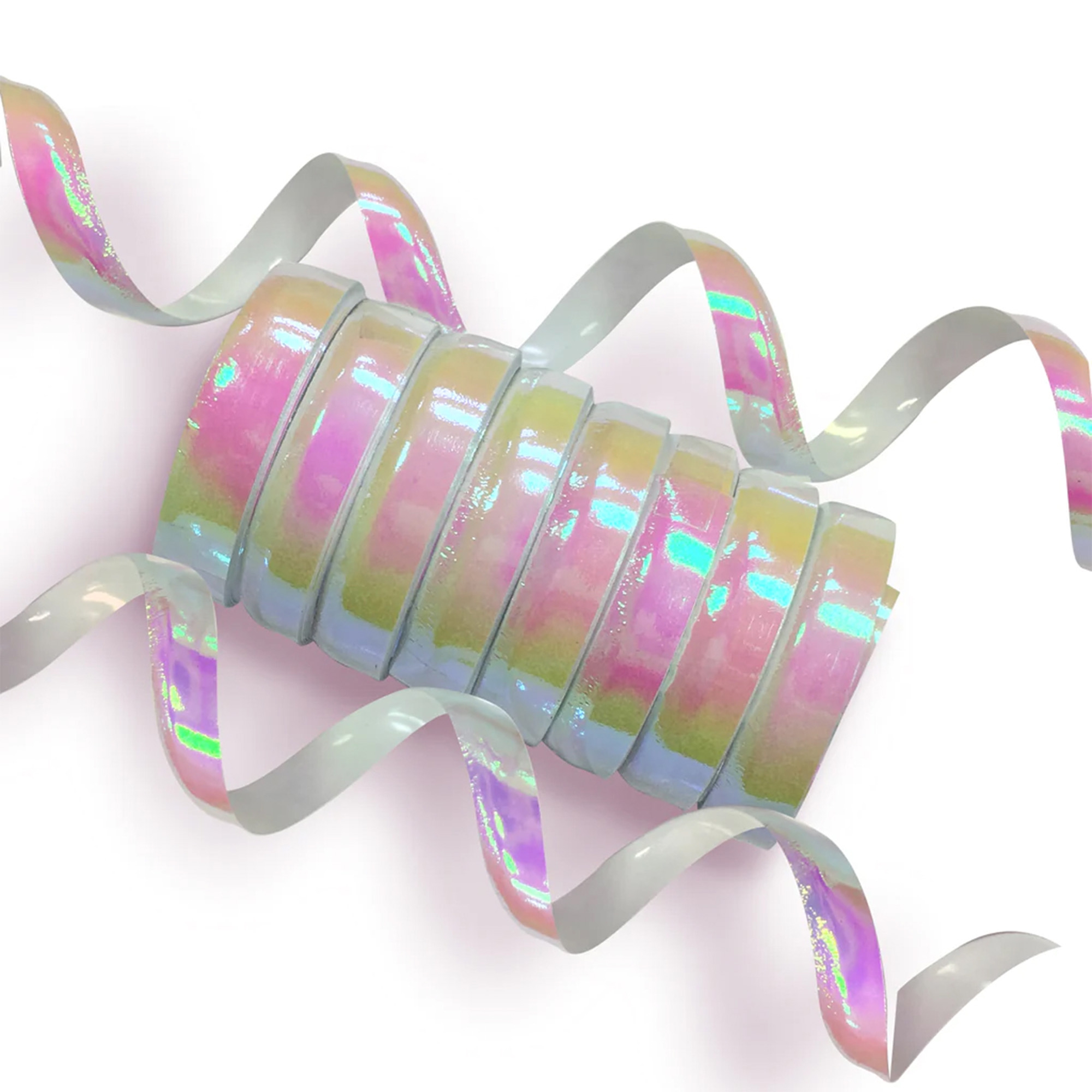 Holo-Folienluftschlangen Irisierend