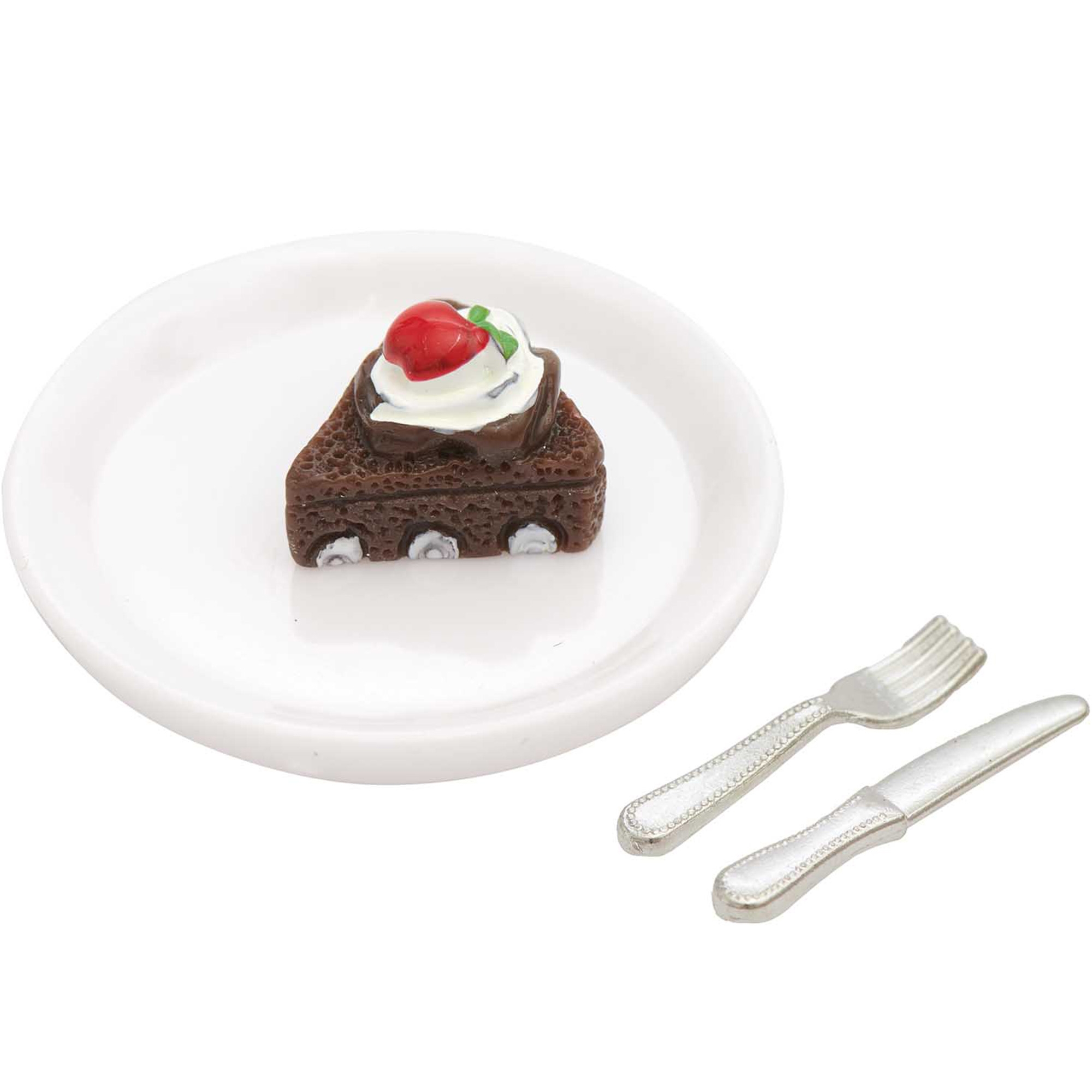 Miniatur "Schokotorte" für die Wichteltür