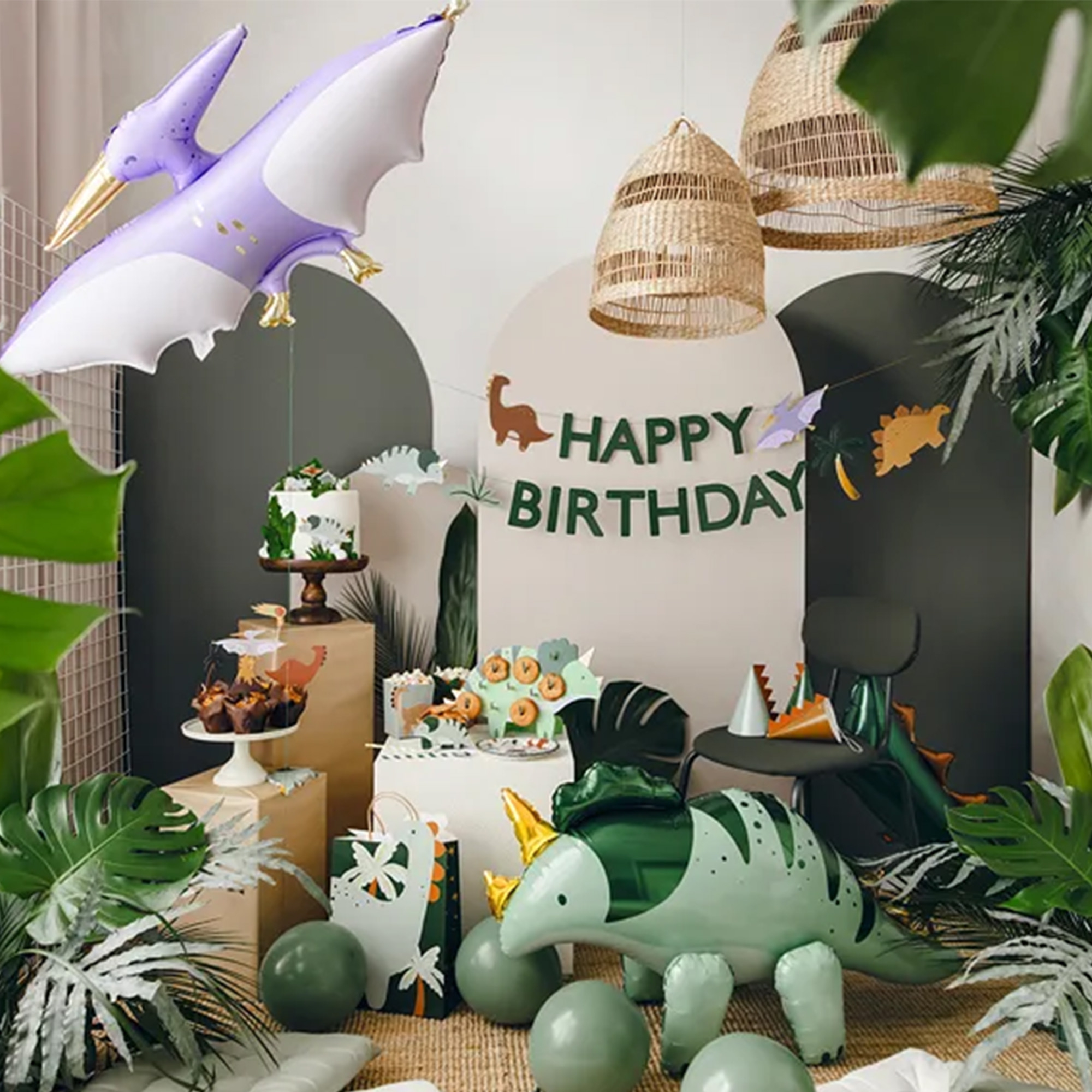 Cake Topper Dinosaurier Party