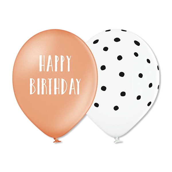 12 Latexballons zum Geburtstag "Zirkusmädchen"
