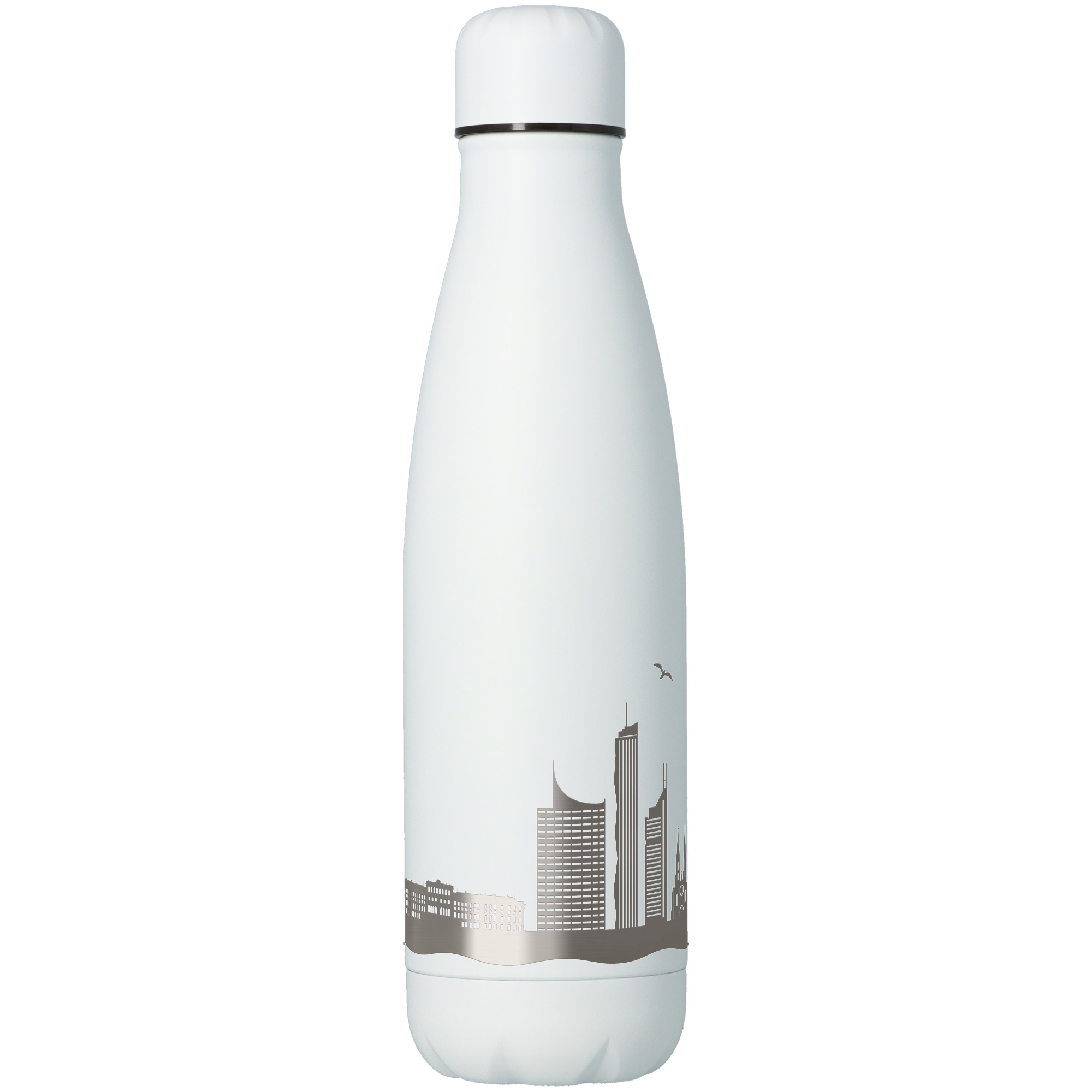 Trinkflasche Skyline Wien Weiß 500ml