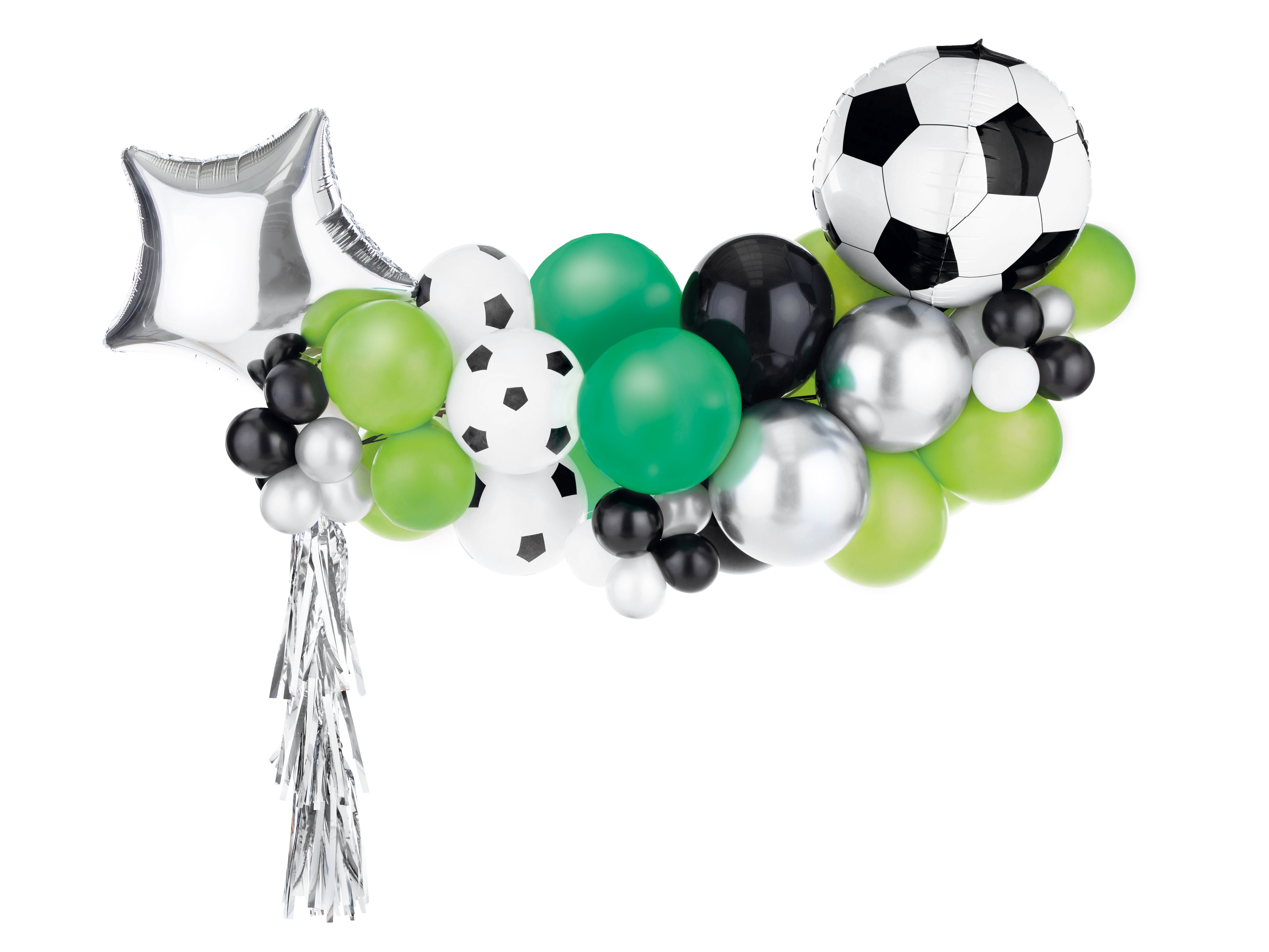 DIY "Ballonwolke" zum Selberbauen "Fußball"