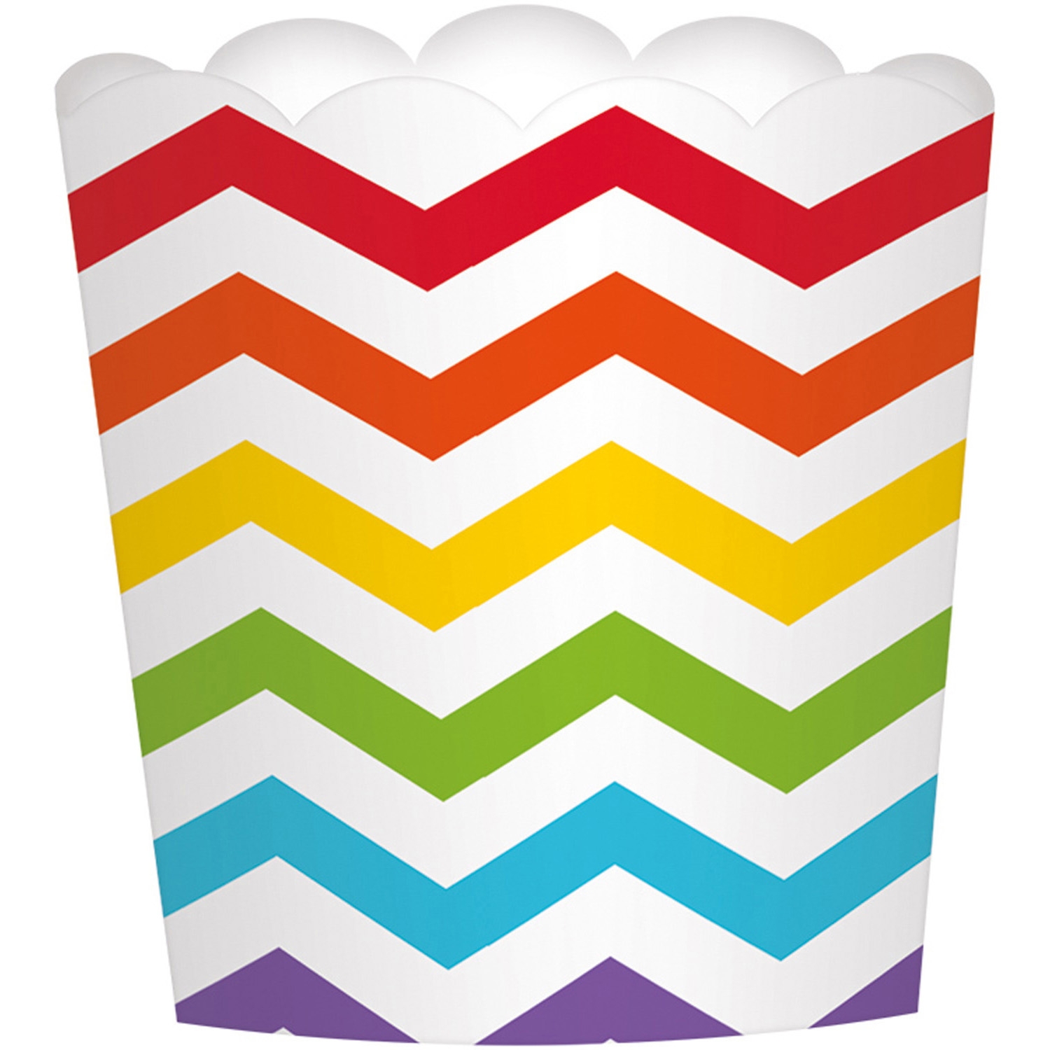 Paper Minis - Snack Becher Regenbogen 24 Stück